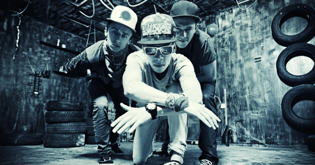 Three artists representing the Trap and Reggaeton music scene.